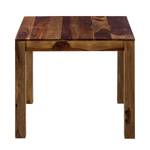 Eettafel Andaman Sheeshamhout donker honingkleurig - Breedte: 90 cm