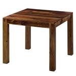 Eettafel Andaman Sheeshamhout donker honingkleurig - Breedte: 90 cm