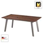 Eettafel Anzio Knoestig notenboomhout/Mat fango