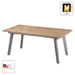 Eettafel Anzio Balkeneikenhout/Mat fango