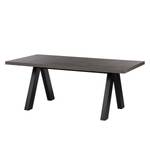 Eettafel Apex betonnen look/mat zwart