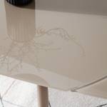 Table extensible Askis Verre / Métal - Taupe