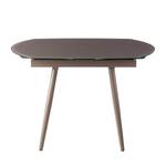 Table extensible Askis Verre / Métal - Taupe