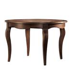 Table extensible Azjana ll Pin massif - Marron