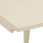 Table Azjana Pin parasol massif - Beige clair - Avec rallonge des deux côtés