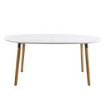 Table extensible Becky Blanc / Caoutchouc