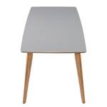 Table Clochau Partiellement en frêne massif - Gris / Frêne - 160 x 80 cm