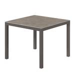 Table Conna Céramique / Aluminium - Marron