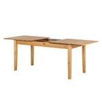 Eettafel Louis (uitschuifbaar) massief grenen, gebeitst en gewaxt - 160x80cm