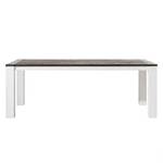 Table basse Deaumain Acacia partiellement massif - Blanc - 190 x 100 cm