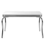 Table Elvis I Blanc / Chrome