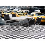 Chaises Elvis (lot de 2) Noir / Blanc