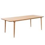 Table Fleek Chêne massif - Chêne - 220 x 90 cm