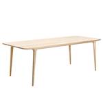 Table en bois massif FLEEK Chêne massif - Chêne clair - 220 x 90 cm