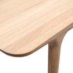 Table en bois massif FLEEK Chêne massif - Chêne clair - 220 x 90 cm