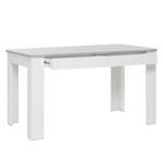 Table Felin II Imitation béton / Blanc
