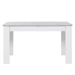 Eettafel Felin II Concrete look/Wit