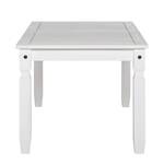 Table à  manger Finca Rustica Pin massif - Blanc - 160 x 90 cm