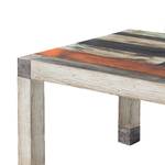 Eettafel Goa White deels massief mangohout