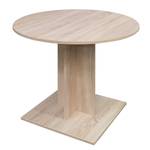 Eettafel Grays (met uitschuiffunctie) Bruin - Plaatmateriaal - 80 x 75 x 80 cm