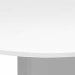 Table extensible Grays Blanc - Bois manufacturé - 80 x 75 x 80 cm