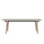 Table Helvig I Chêne partiellement massif - Chêne / Gris - 170 x 95 cm