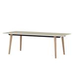 Table Helvig I Chêne partiellement massif - Chêne / Gris - 220 x 95 cm