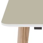 Table Helvig I Chêne partiellement massif - Chêne / Gris - 220 x 95 cm