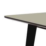 Table Helvig II Chêne partiellement massif - Gris / Noir - 170 x 95 cm