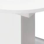 Table extensible Hoton Blanc mat - Diamètre : 104 cm