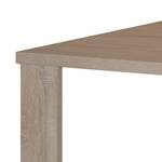 Eettafel Leaf IV Grof gezaagd eikenhouten look - 160x90cm