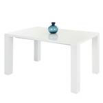 Eettafel Jolina (uitschuifbaar) hoogglans wit - 160/200x90cm