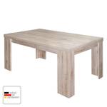 Eettafel Leaf III (met uitschuiffunctie) Lichte San Remo eikenhouten look - Breedte: 160 cm