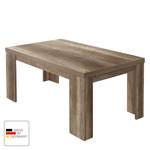 Eettafel Leaf III (met uitschuiffunctie) Truffeleikenhouten look - Breedte: 160 cm