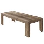 Eettafel Leaf III (met uitschuiffunctie) Truffeleikenhouten look - Breedte: 220 cm