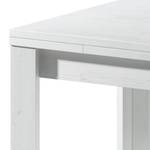 Table extensible Leaf Imitation pin blanc - 110 x 60 cm