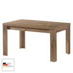 Eettafel Leaf (met uitschuiffunctie) Stirling eikenhouten look - 160 x 80 cm