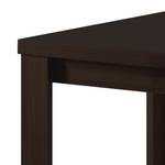 Table extensible Leaf Imitation chêne fumé - 160 x 80 cm