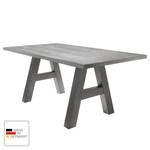 Table Leeton I Imitation béton - 180 x 90 cm