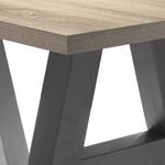 Table Leeton I Imitation chêne brut de sciage - 140 x 90 cm