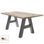 Table Leeton I Imitation chêne sable - 160 x 90 cm
