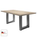 Eettafel Leeton II Grof gezaagd eikenhouten look - 180 x 90 cm