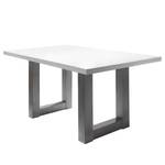 Table Leeton II Blanc mat - 140 x 90 cm