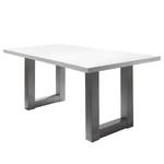 Table Leeton II Blanc mat - 160 x 90 cm