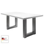 Eettafel Leeton II Mat wit - 160 x 90 cm