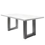 Eettafel Leeton II Mat wit - 180 x 90 cm