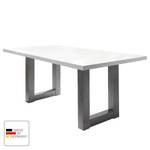 Table Leeton II Blanc mat - 180 x 90 cm