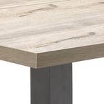 Eettafel Leeton II (met uitschuiffunctie Eikenhouten look zandkleurig