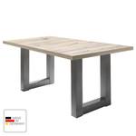 Eettafel Leeton II (met uitschuiffunctie Eikenhouten look zandkleurig