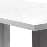 Eettafel Leeton II (met uitschuiffunctie Mat wit